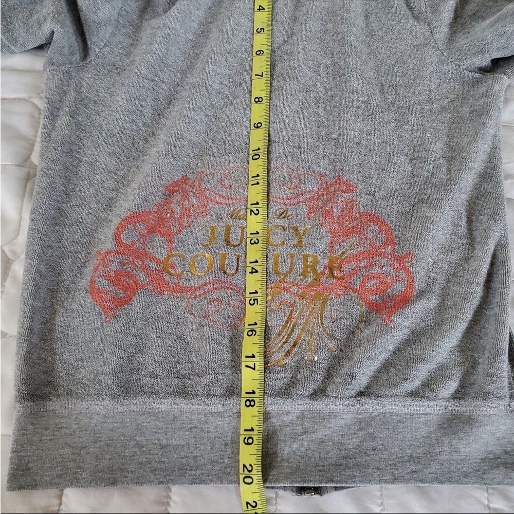 New juicy couture terry cloth sweater